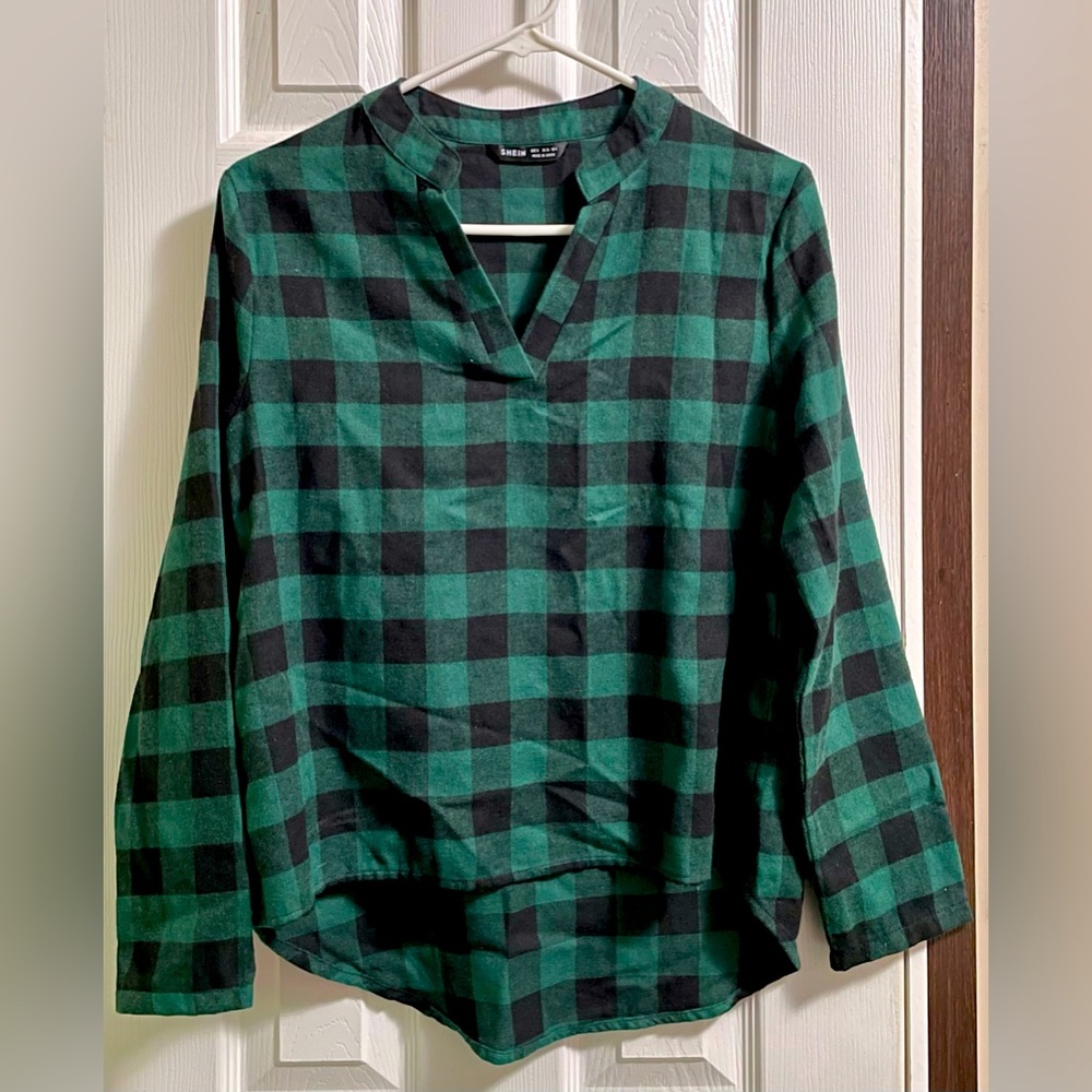 Pull on plaid from SHEIN